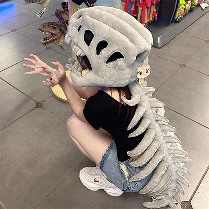 Wearable Dinosaur Skeleton Plush